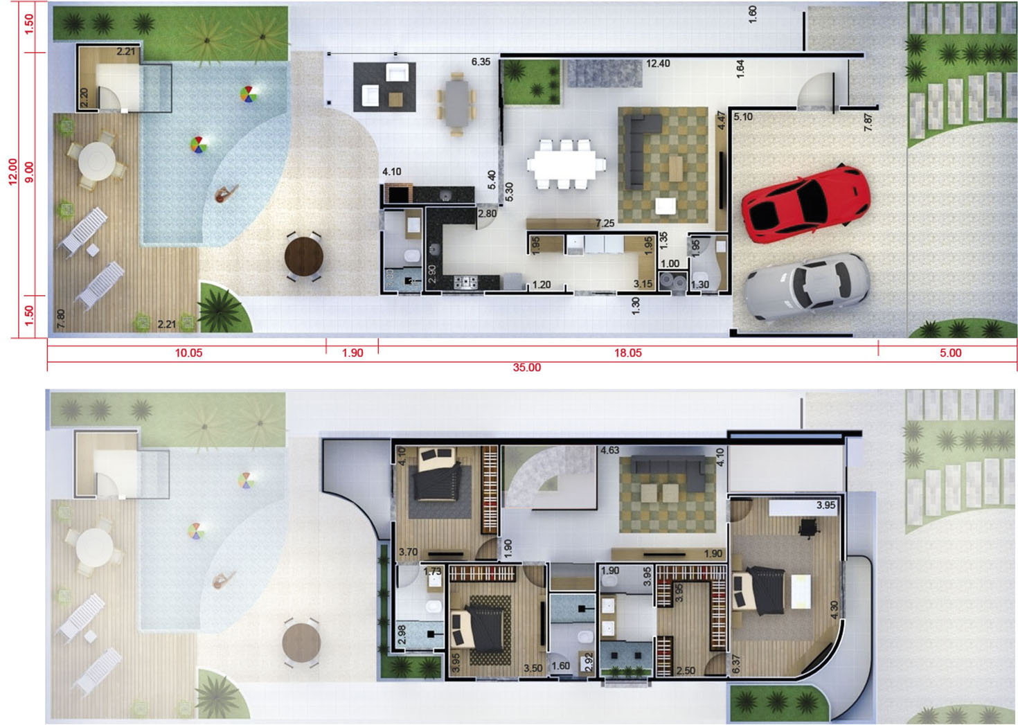 Proyecto De La Casa De Playa Planos De Casas Modelos De Casas E Mansiones E Fachadas De Casas 5108