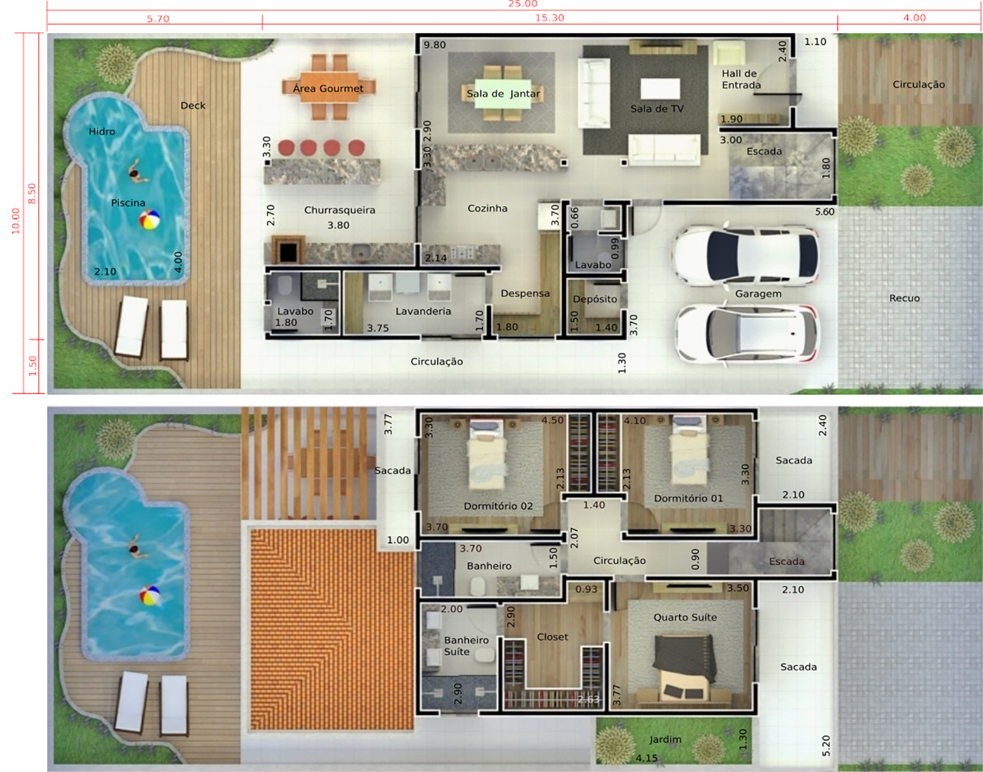 Plano de casa con techo a dos aguas - Planos de Casas, Modelos de Casas e  Mansiones e Fachadas de Casas