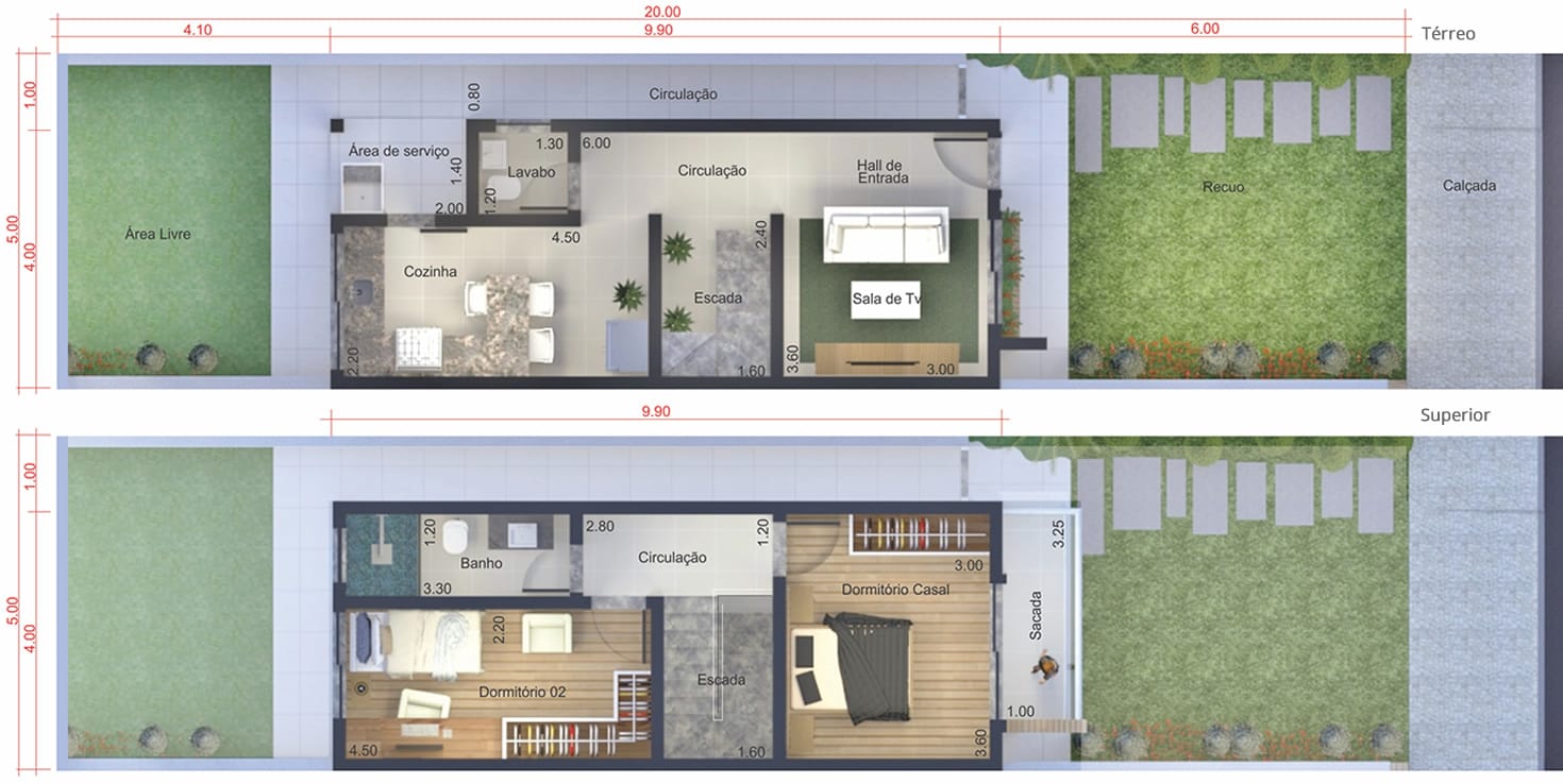 Plano de las casas de ciudad pequeña - Planos de Casas, Modelos de Casas e  Mansiones e Fachadas de Casas